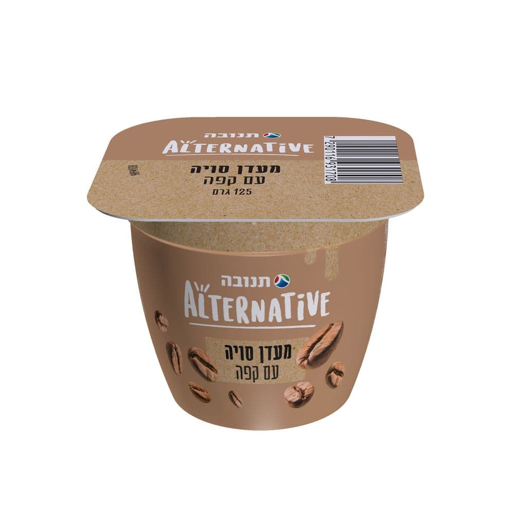 מעדן סויה עם קפה 125 גרם alternative