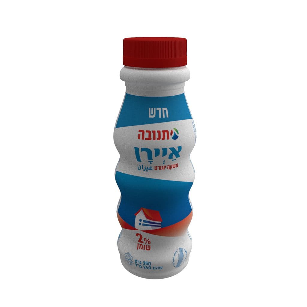 משקה יוגורט איירן 250 גרם 2%