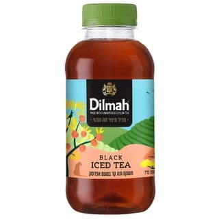 Dilmah תה קר אפרסק 350 מ"ל