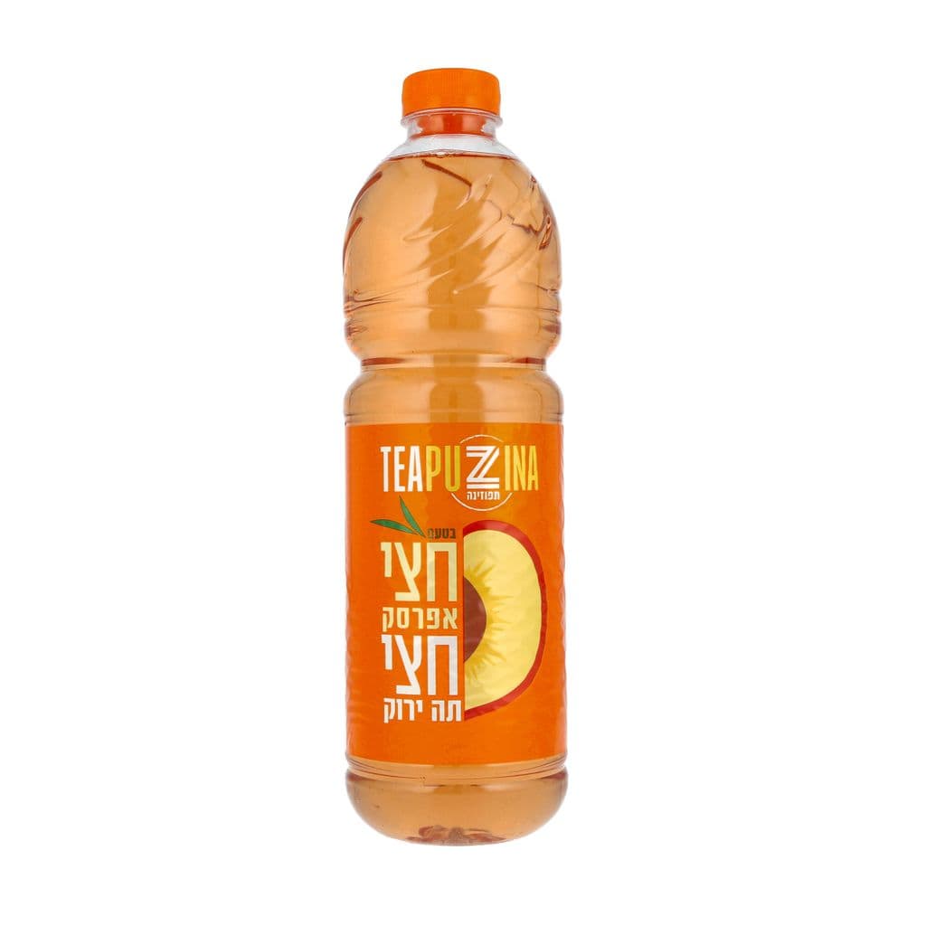 תיפוזינה אפרסק עם תה ירוק 1.5ל'