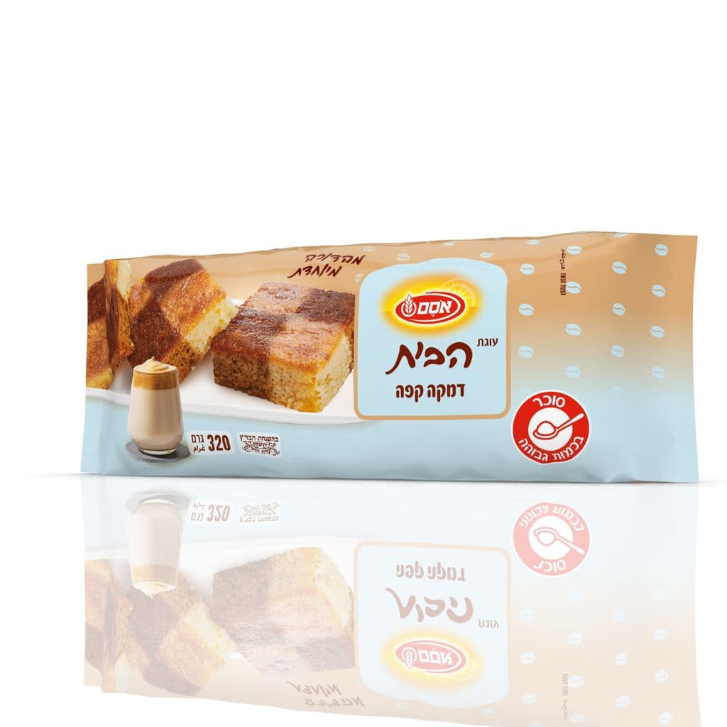 עוגת הבית דמקה קפה אסם 320 גרם