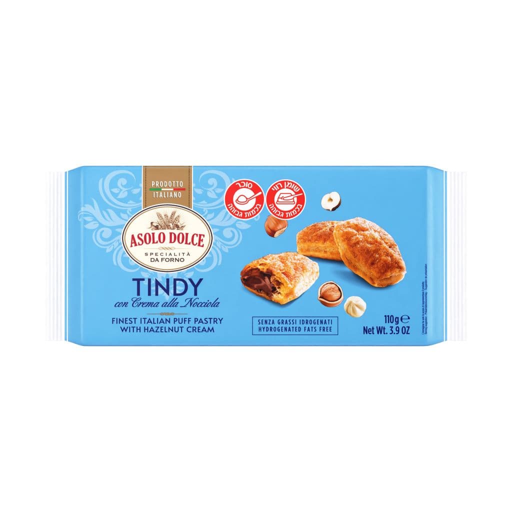 אסולו מאפה עלים במילוי קרם לימון 110 ג'