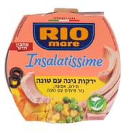 ירקות גינה עם טונה160גרם