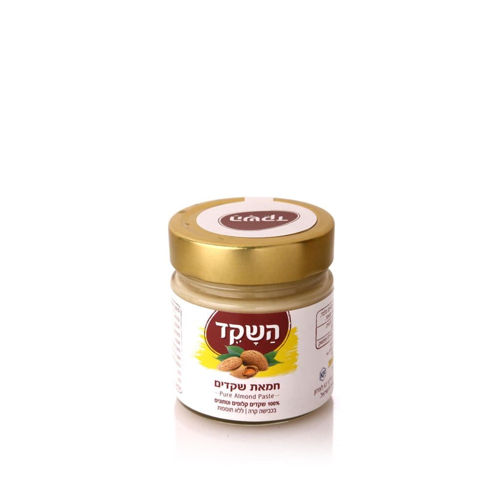 חמאת שקדים 100% 250 גרם השקד