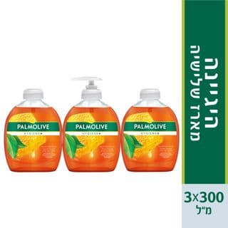 סבון ידיים הגיינה מארז שלישיה 3X300 מ"ל