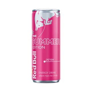 Red Bull משקה אנרגיה בטעם אפרסק 250 מל'